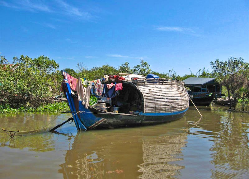 Schwimmende Häuser auf dem Tonle Sap See - ©Ralf Kuchenbecker - Eberhardt TRAVEL