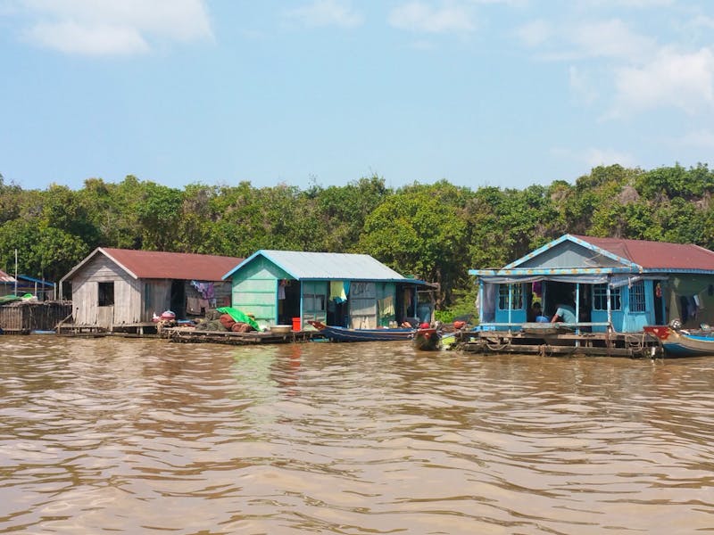 Schwimmende Häuser auf dem Tonle Sap See - ©Julian Bartsch - Eberhardt TRAVEL