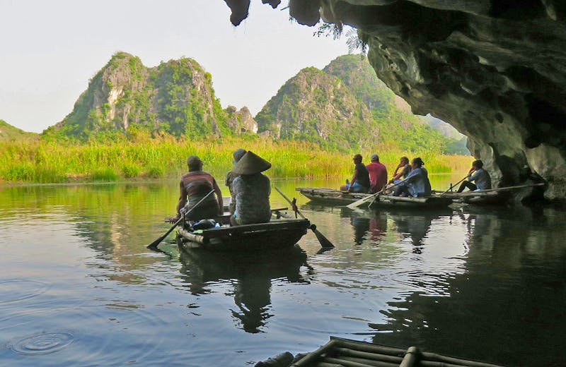 Bootsfahrt in der trockenen Halong-Bucht - Ninh Binh - ©Elena Hinz - Eberhardt TRAVEL