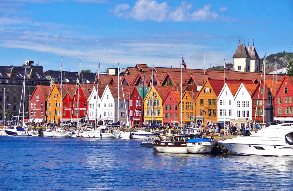 Hanseviertel Bryggen bei Bergen – © Maria Drewans - Eberhardt TRAVEL