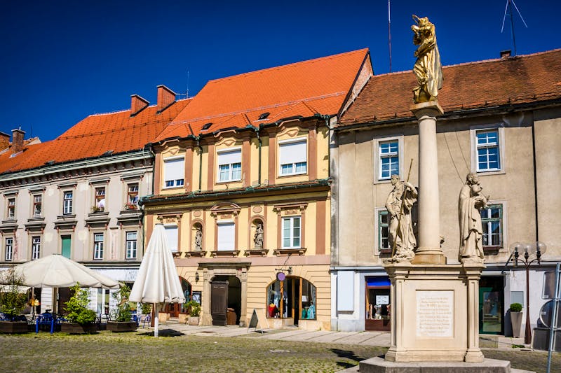 Mariensäule in der Stadt Celje - ©anilah - stock.adobe.com