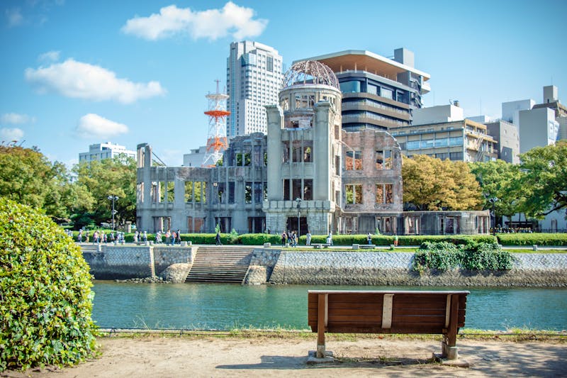 Blick auf das Friedensdenkmal in Hiroshima - ©kae4b - stock.adobe.com