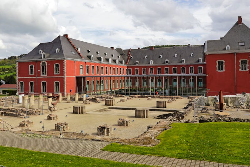 Blick auf die Abtei von Stavelot - ©mariesacha - stock.adobe.com