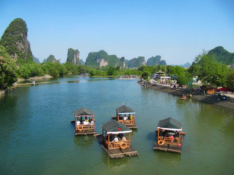Flusslandschaft bei Yangshou - ©Ralf Mehnert - Eberhardt Travel