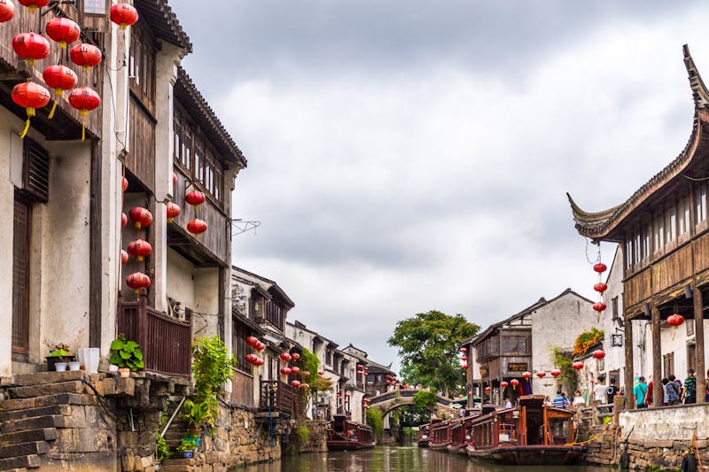 Die Altstadt von Suzhou  - ©Angelika Bentin - stock.adobe.com