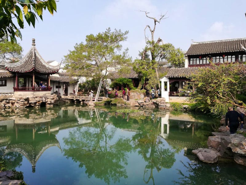 Besuch im Garten des Meisters der Fischernetze bei Suzhou - ©Julia Doppke - Eberhardt Travel