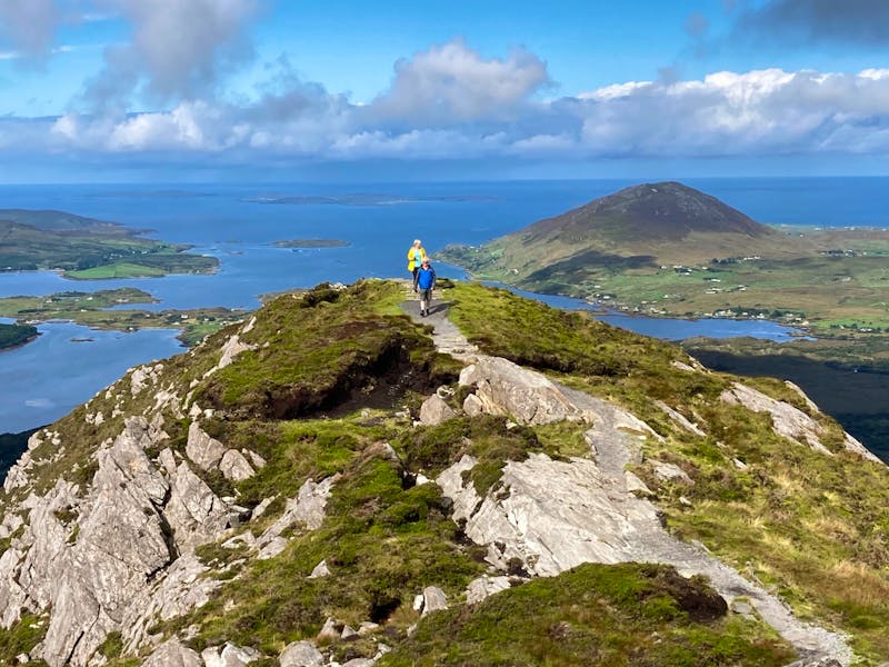 7. Tag – Wanderung auf den Diamond Hill im Connemara-Nationalpark - ©Andreas Wolfsteller