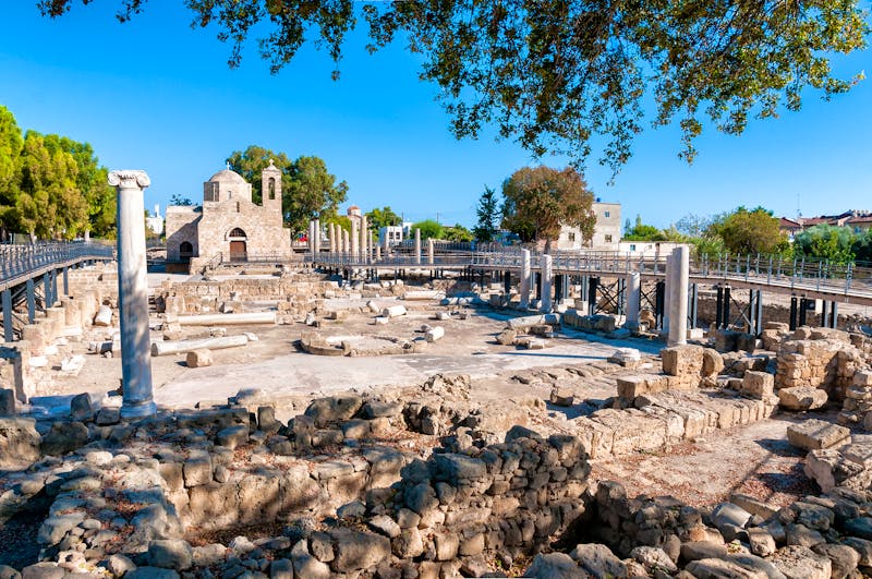 Kirche aus dem 3. Jh. von Chrysopolitissa bei Paphos - Zypern - ©kirill_makarov - stock.adobe.com