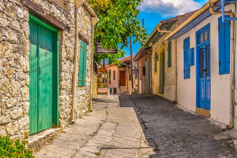 Gassen im Weindorf Omodos - Zypern - ©Dimitris Vetsikas auf Pixabay