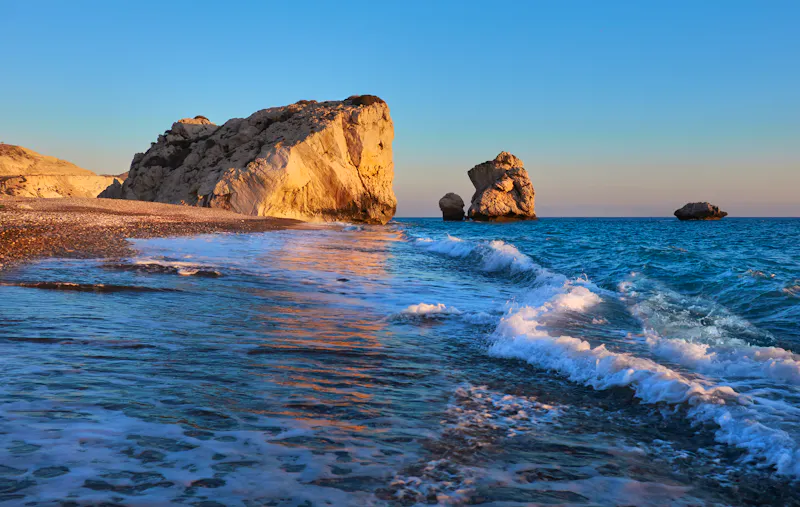 Felsen der Aphrodite auf Zypern - &copy;tilialucida - stock.adobe.com