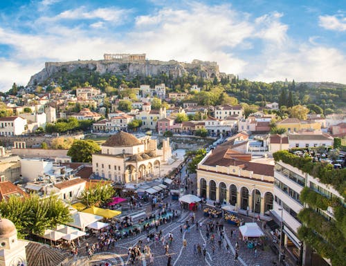 Altstadt von Athen mit Akropolis - Griechenland – © marinadatsenko - stock.adobe.com