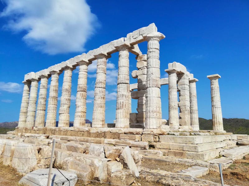 Der Poseidontempel am Kap Sounion - Griechenland - ©Elena Hinz