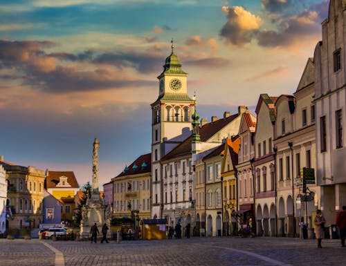 Marktplatz von Trebon – © Sergey Fedoskin - stock.adobe.com