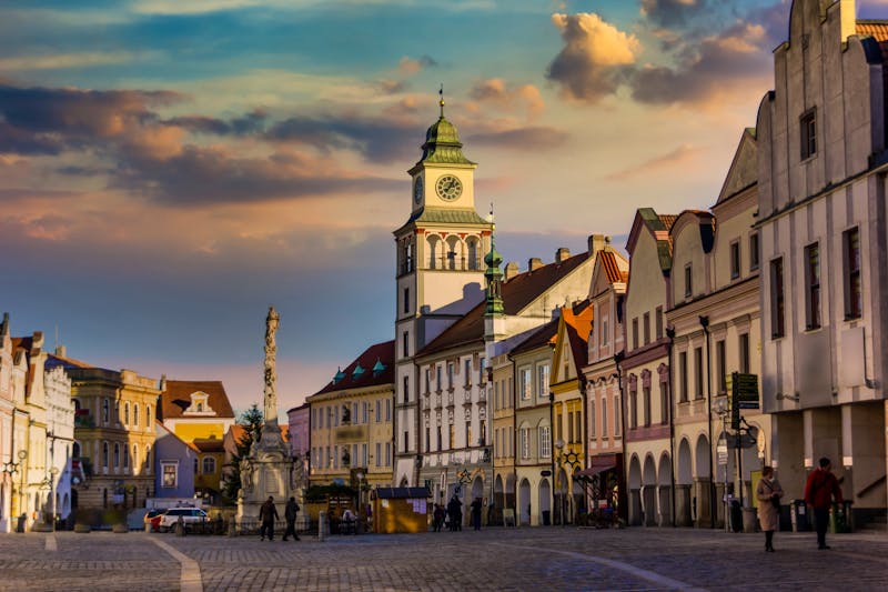 Marktplatz von Trebon - ©Sergey Fedoskin - stock.adobe.com