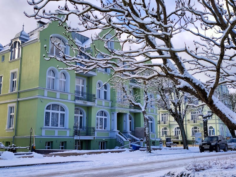 Winteransicht Hotel Admiral – ©IdeaSpa