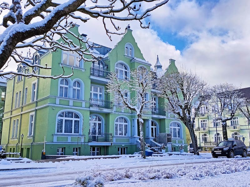 Winteransicht Hotel Admiral – ©IdeaSpa