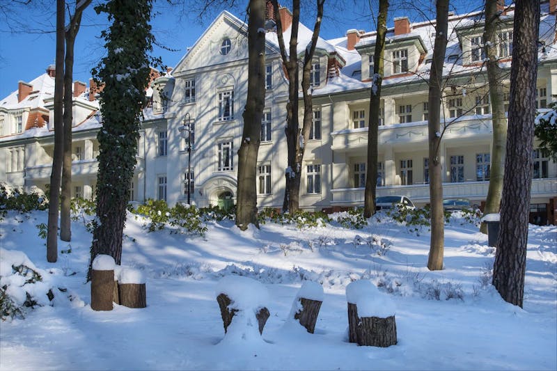 Hotel Kaisers Garten im Winter – ©IdeaSpa