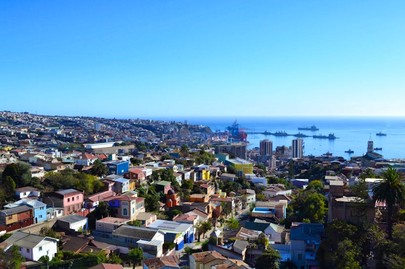 Blick auf die Bucht von Valparaiso - ©Andreas Wolfsteller - Eberhardt TRAVEL