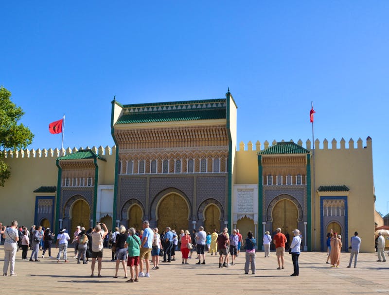 Vor dem Königspalast in Fes - ©Gina Egenolf - Eberhardt TRAVEL