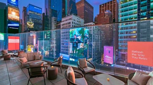 Hotel New York Marriott Marquis direkt am Broadway – © Hotel New York Marriott Marquis