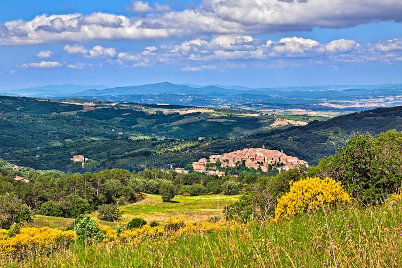 Seggiano in der Toskana - ©ermess - stock.adobe.com