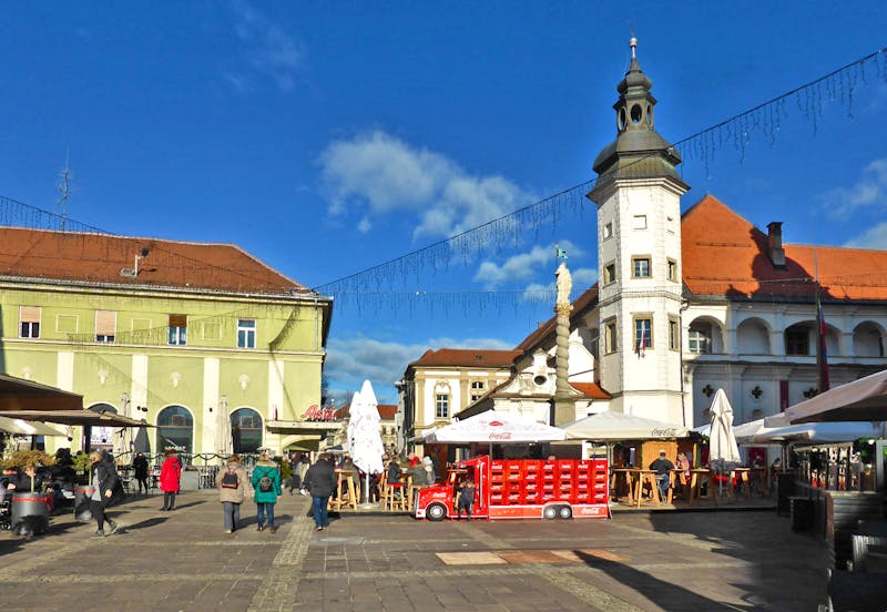 Schlossplatz in Maribor - ©Claudia Bernhardt - Eberhardt TRAVEL