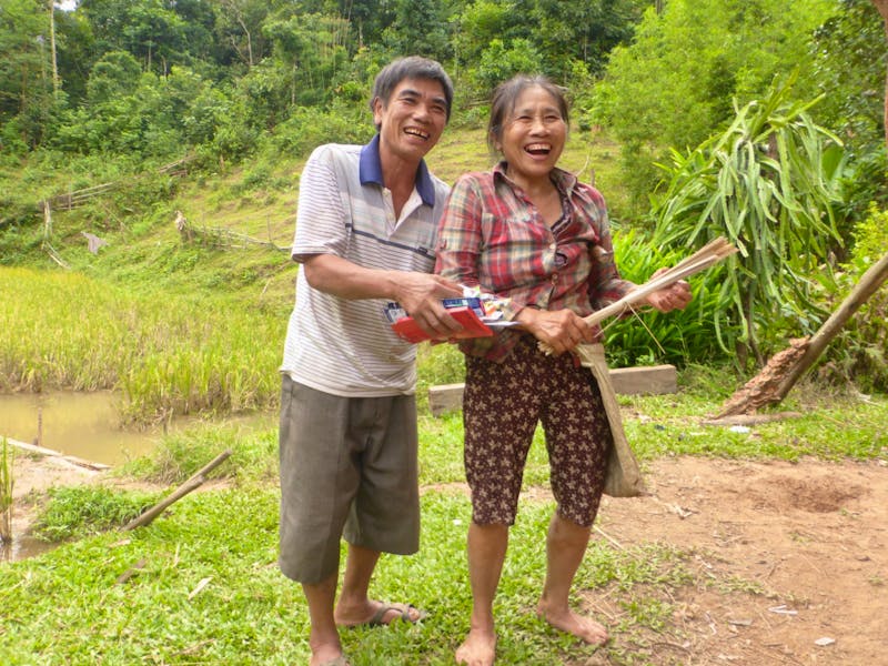 Besuch einer Familie in Mai Chau - ©Birgit Hornung - Eberhardt TRAVEL