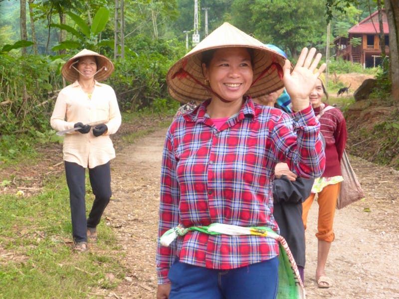 Freundlicher Gruß der Einheimischen in Mai Chau - ©Birgit Hornung - Eberhardt TRAVEL