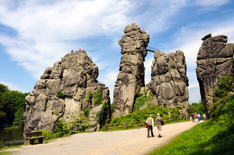 Externsteine im Teutoburger Wald - ©Nitschmann, Hans-Joachim - stock.adobe.com