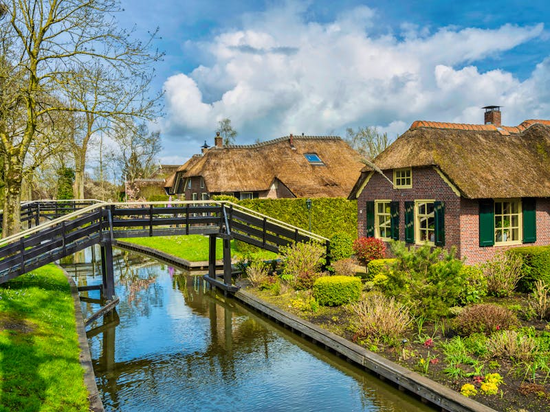 Giethoorn in den Niederlanden - ©Arnold - stock.adobe.com