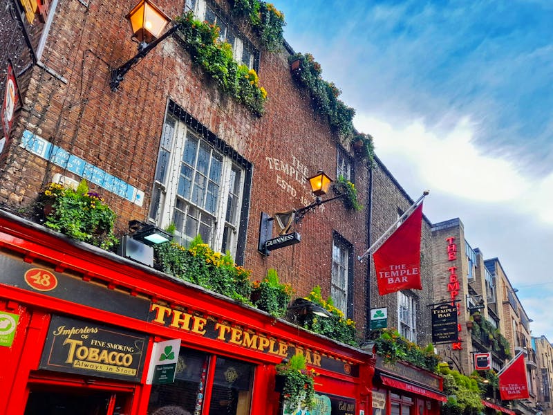 Kneipenviertel Temple Bar in Dublin - ©Sinah Witzig - Eberhardt TRAVEL