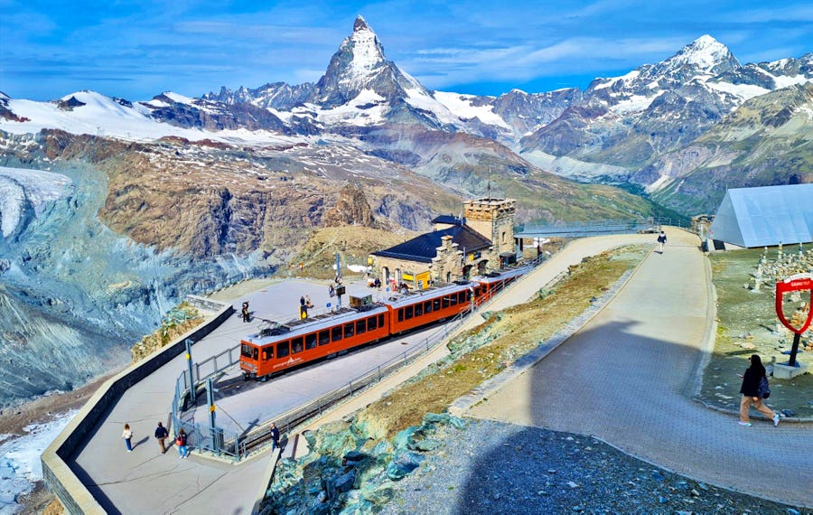 Ausflug auf den Gornergrat mit der Gornergratbahn von Zermatt – © Katrin Deutschbein - Eberhardt TRAVEL
