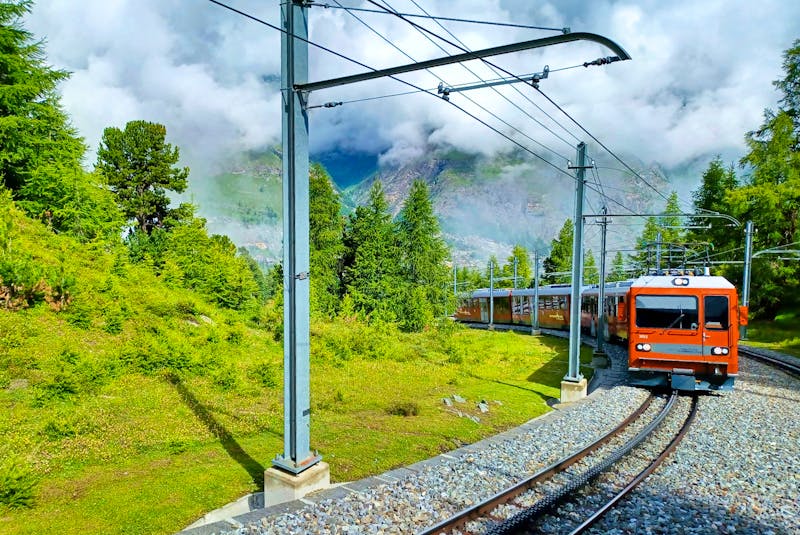 Auffahrt mit der Gornergratbahn von Zermatt - ©Steffen Mucke - Eberhardt TRAVEL
