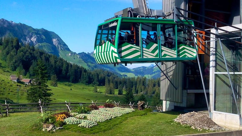 Seilbahnfahrt von der Schwägalp auf den Säntis - ©Gisela Gerlach - Eberhardt TRAVEL