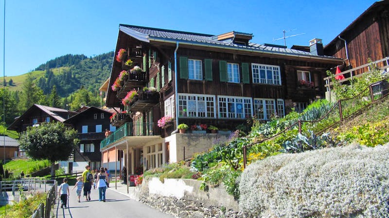 Bergort Mürren in der Schweiz - ©Annette Weise - Eberhardt TRAVEL