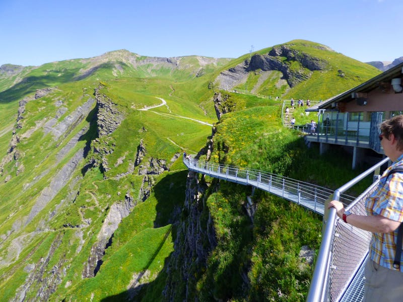 Ausflug auf den First - Cliff-Walk - ©Annette Weise - Eberhardt TRAVEL