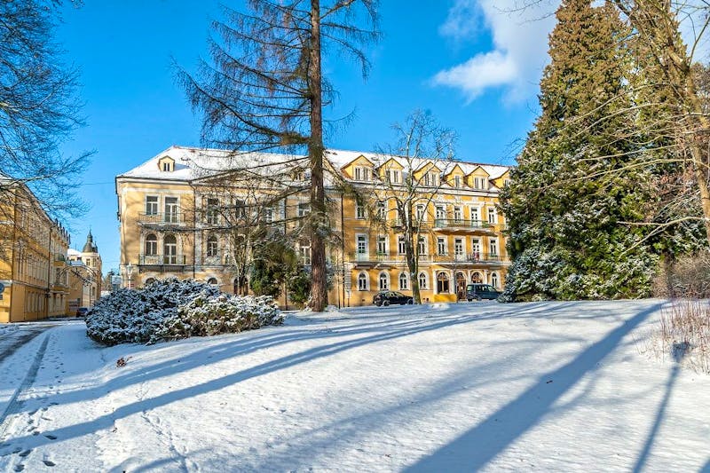 Franzensbad - Kurhotel Dr. Adler im Winter – ©PETERMATTPHOTO@gmail.com