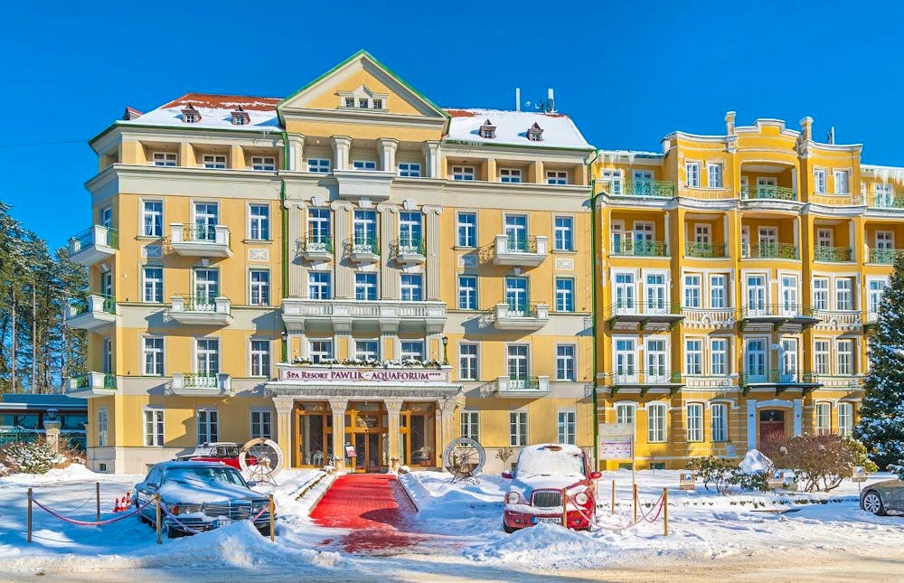 Franzensbad - Spa Resort Pawlik - Aquaforum im Winter &ndash; &copy; PETERMATTPHOTO@gmail.com