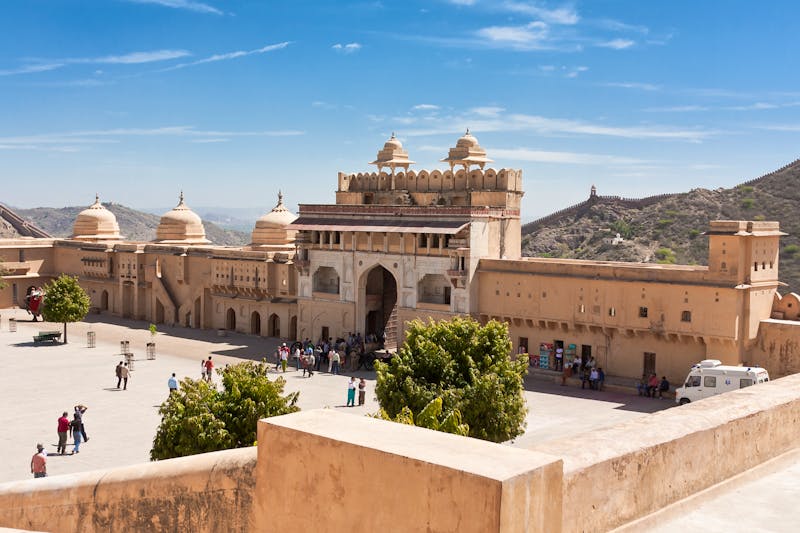 Fort Amber in Delhi  - ©marsyk - stock.adobe.com