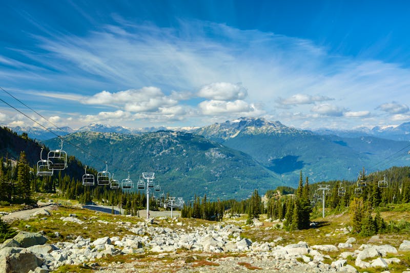 Skigebiet in Whistler  - ©Michal - stock.adobe.com