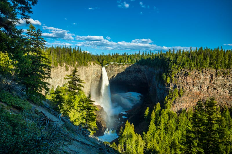 Helmcken-Wasserfall im Wells Gray Provinzial Park  - ©schame87 - stock.adobe.com