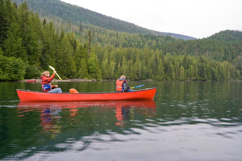 Kanu Tour auf dem Williams See im Wells Gray Provinzial park  - ©ulrike hammerich/EyeEm