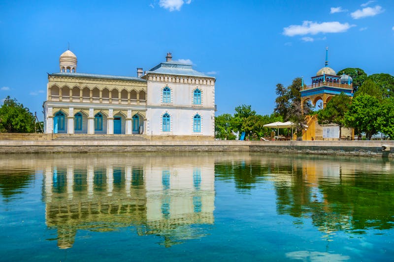 Palast Sitorai Mokhi Khosa bei Buchara - ©Poliorketes - stock.adobe.com