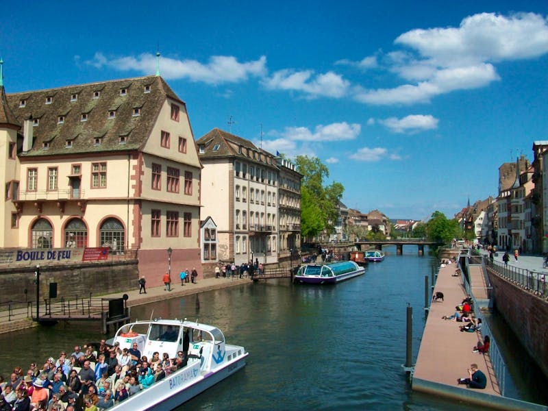 Bootsfahrt auf der Ill in Straßburg - ©Steffen Mucke - Eberhardt TRAVEL