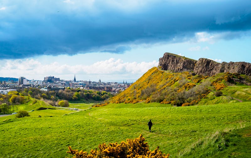 Wanderung zum Arthur's Seat bei Edinburgh - ©Peter Forsgard - stock.adobe.com
