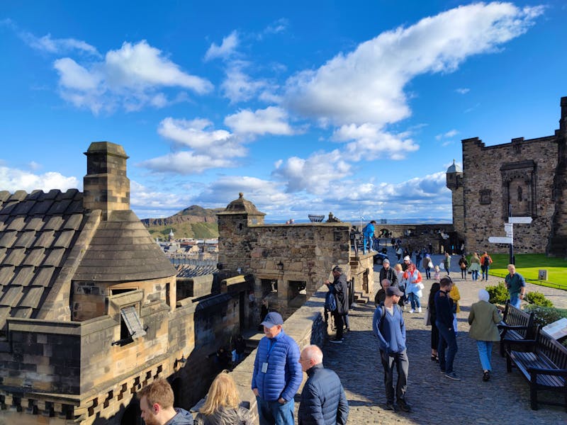 Im Edinburgh Castle - ©Dirk Schlosser - Eberhardt TRAVEL