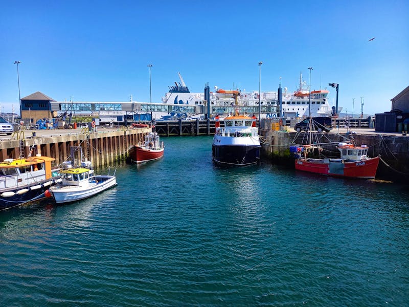 Am Hafen von Stromness - Orkney-Insel Mainland - ©Dr. Michael Krause - Eberhardt TRAVEL