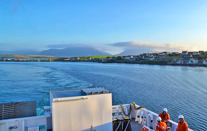 Fährüberfahrt nach Stromness auf den Orkney-Inseln - ©Andreas Wolfsteller - Eberhardt TRAVEL