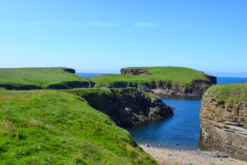 Unterwegs auf den Orkney-Inseln - Klippen von Yesnaby - ©Andreas Wolfsteller - Eberhardt TRAVEL