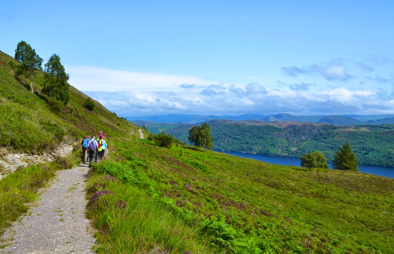 Wanderung auf dem Great Glen Way oberhalb vom Loch Ness - ©Andreas Wolfsteller - Eberhardt TRAVEL